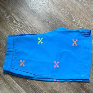 Mens colorful fish bones vineyard vines shorts